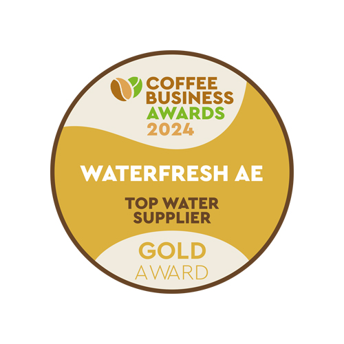 Coffee Business Awards 2024 Top Water Supplier Gold Award