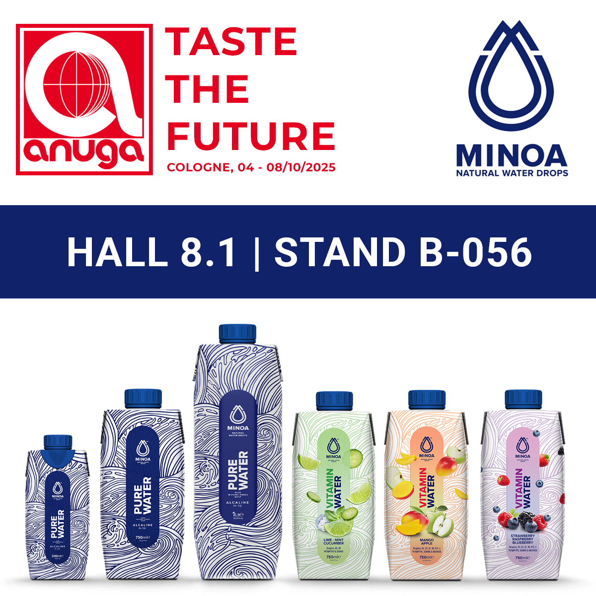 Minoa Water at Anuga 2025