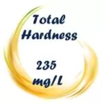 total hardness 235 mg-l